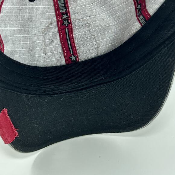 Nintendo Super Mario Bros Dad Hat Baseball Cap Goomba Game Over Strapback Gray - Picture 5 of 9